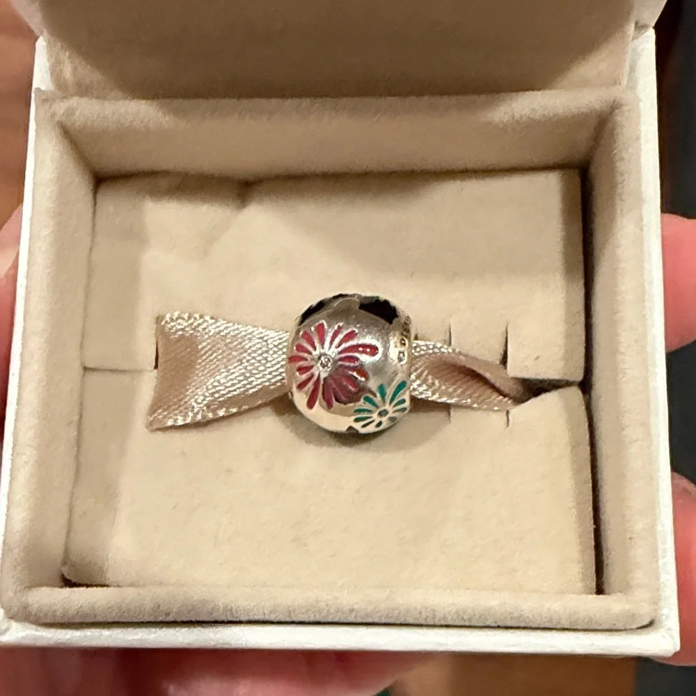 Disney Parks Pandora Castle Charm with Fireworks - Picture 4 of 4
